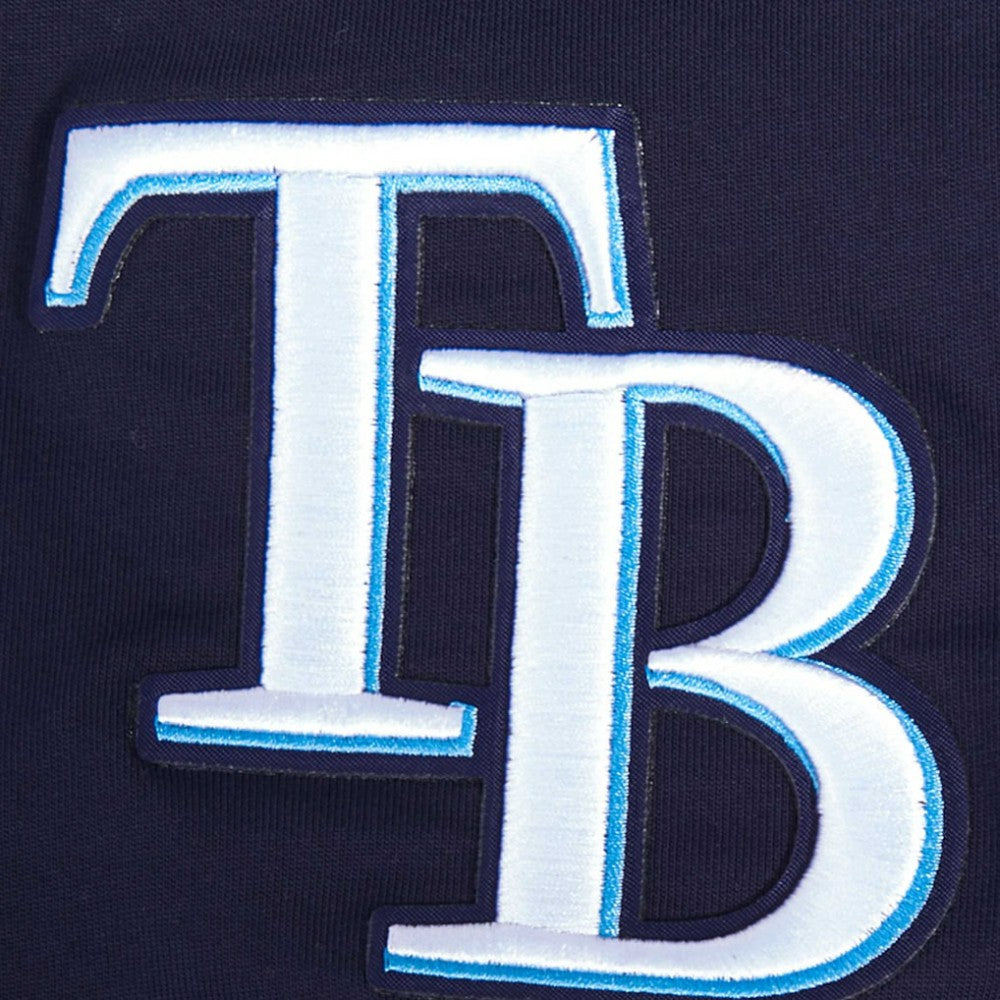 Tampa Bay Rays Pro Standard Turn It Up Dropped Shoulder T-Shirt - Navy T-shirts