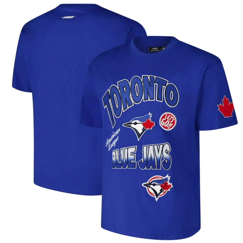Toronto Blue Jays Pro Standard Turn It Up Dropped Shoulder T-Shirt - Royal T-shirts