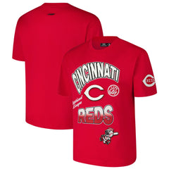 Cincinnati Reds Pro Standard Turn It Up Dropped Shoulder T-Shirt - Red T-shirts