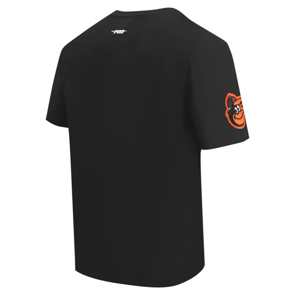 Baltimore Orioles Pro Standard Turn It Up Dropped Shoulder T-Shirt - Black T-shirts