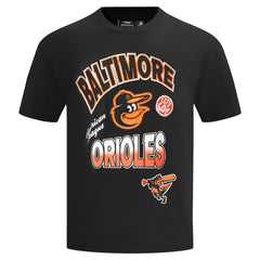 Baltimore Orioles Pro Standard Turn It Up Dropped Shoulder T-Shirt - Black T-shirts