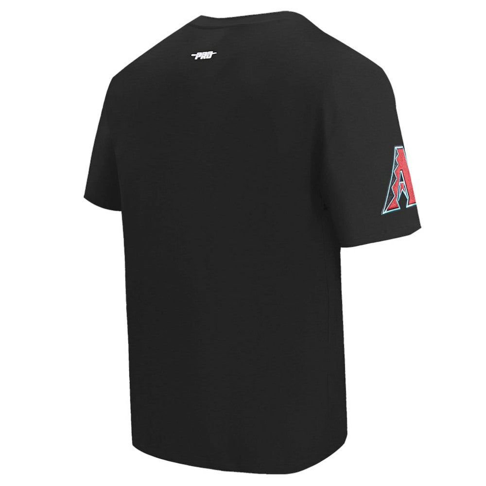 Arizona Diamondbacks Pro Standard Turn It Up Dropped Shoulder T-Shirt - Black T-shirts