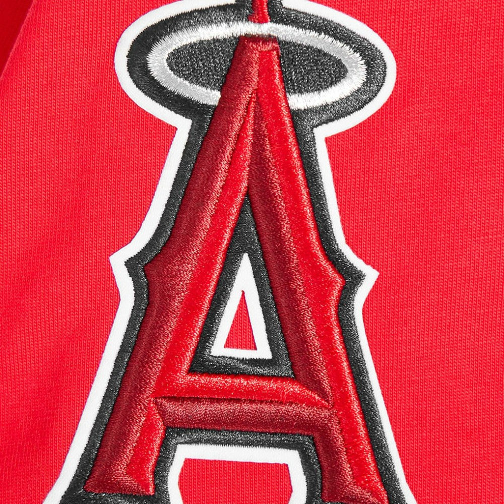 Los Angeles Angels Pro Standard Turn It Up Dropped Shoulder T-Shirt - Red T-shirts