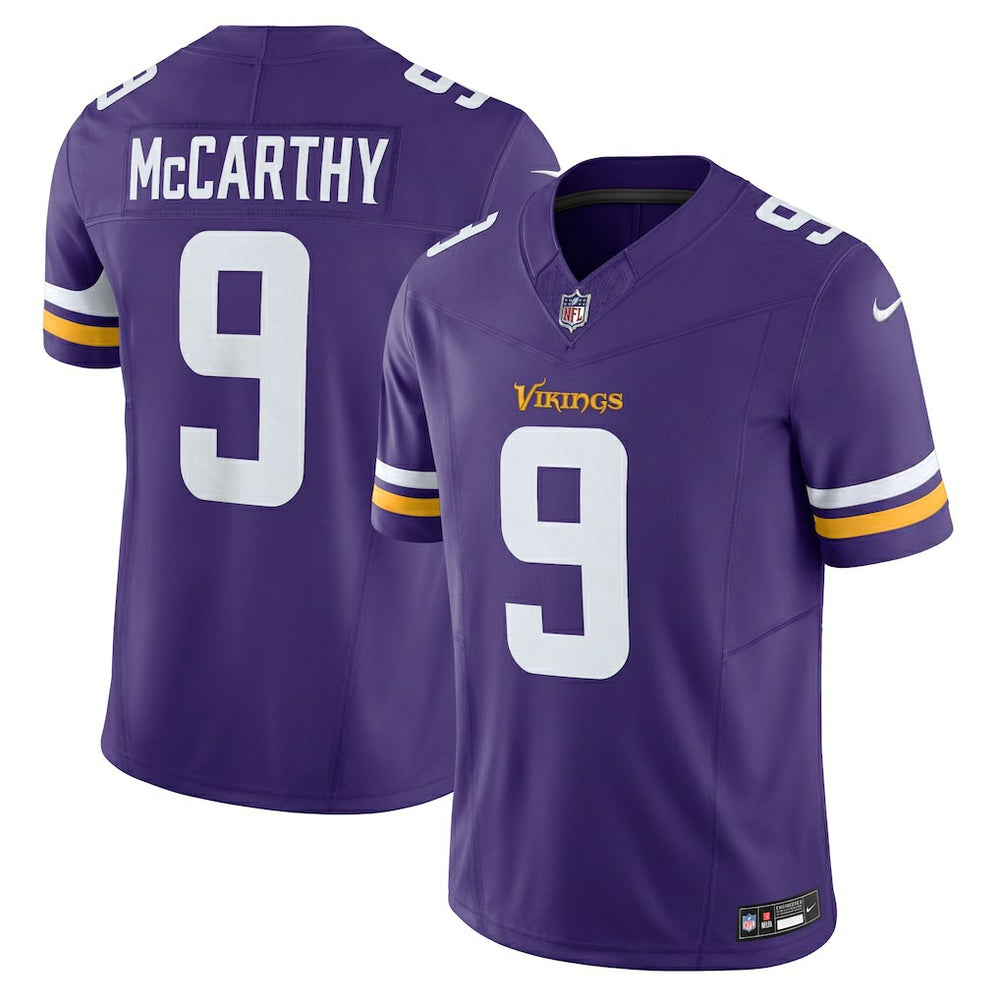 J.J. McCarthy Minnesota Vikings Vapor F.U.S.E. Limited Jersey - Purple Jerseys