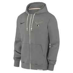 Washington Nationals Nike Authentic Collection Travel Performance Full-Zip Hoodie - Charcoal Hoodies