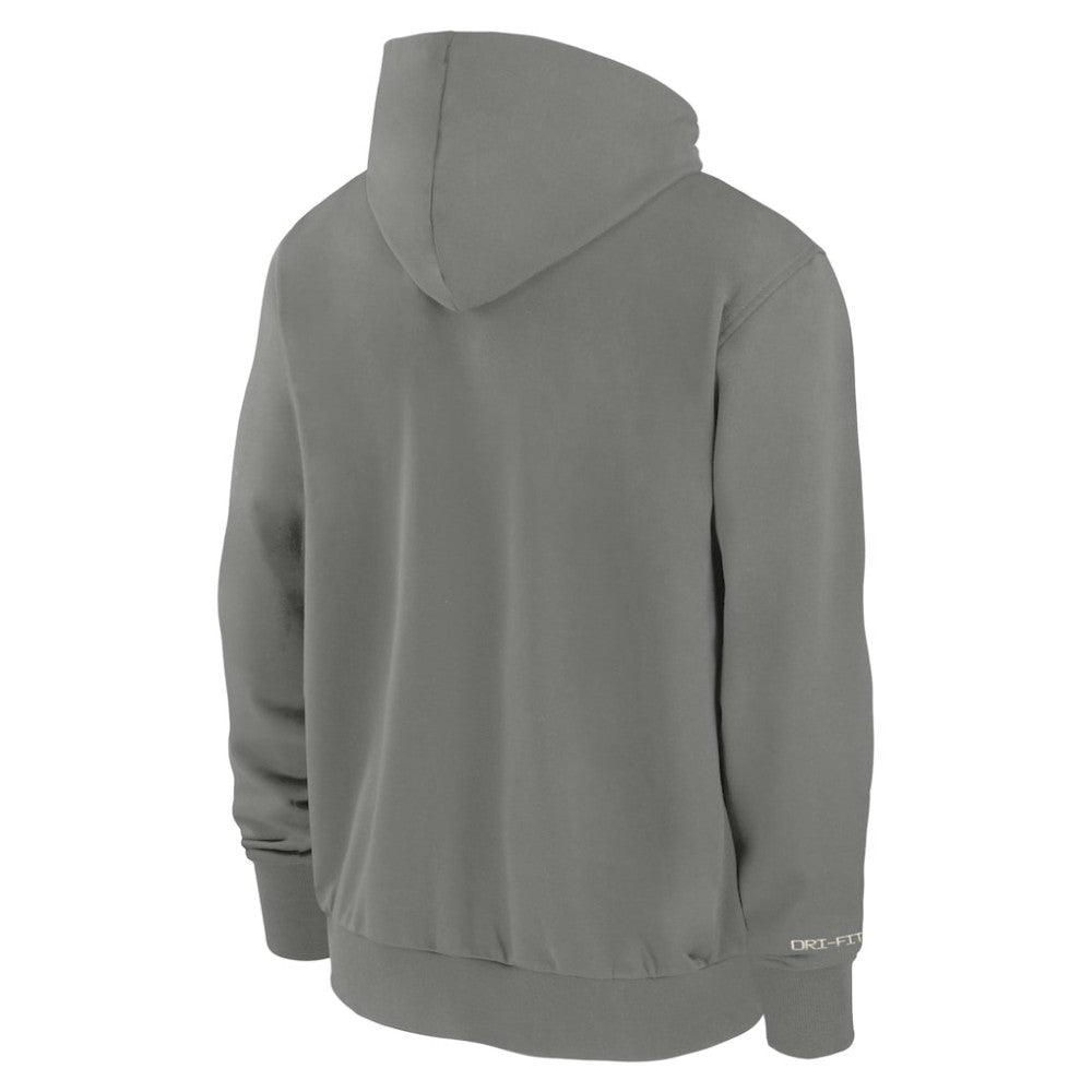 Texas Rangers Nike Authentic Collection Travel Performance Full-Zip Hoodie - Charcoal Hoodies