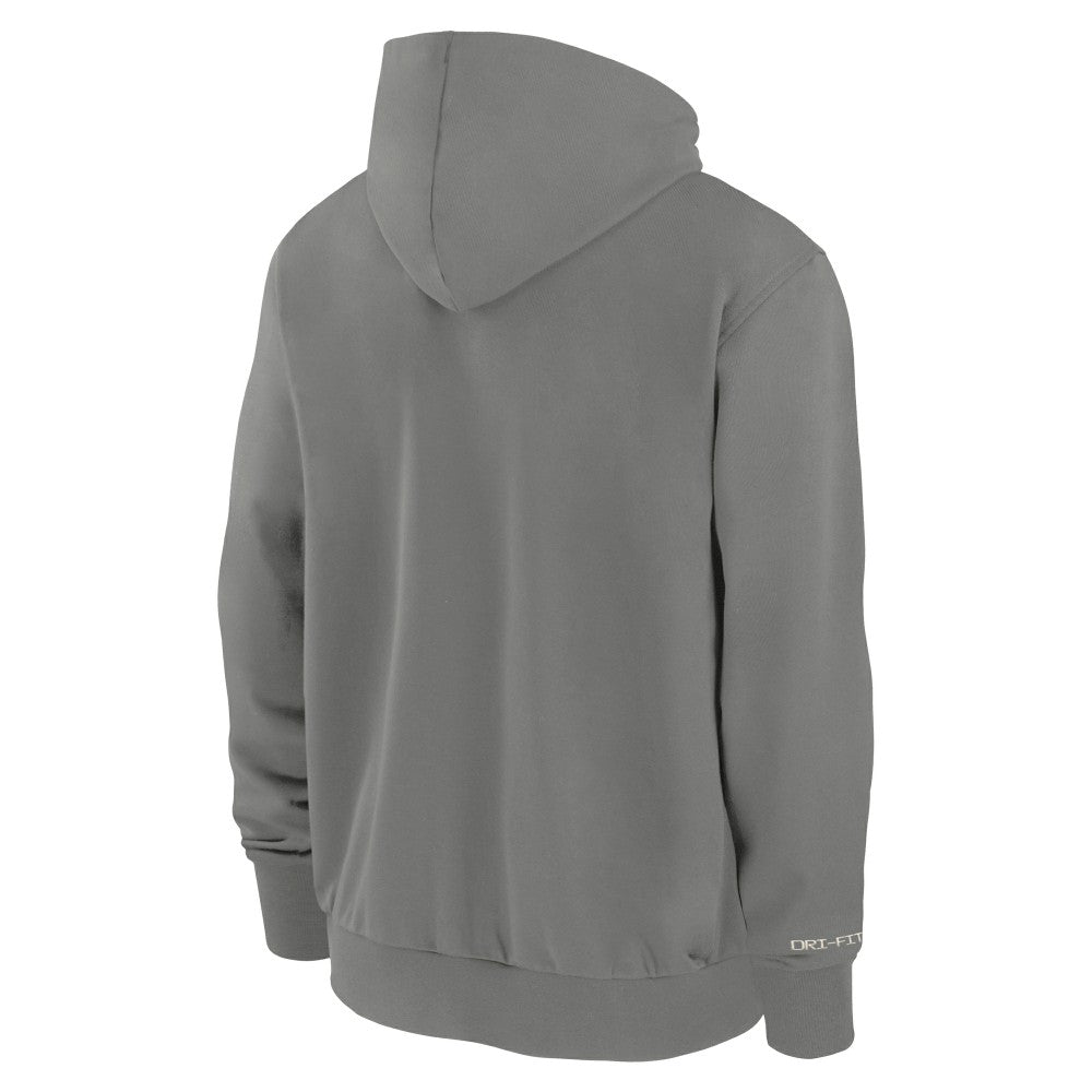 Cleveland Guardians Nike Authentic Collection Travel Performance Full-Zip Hoodie - Charcoal Hoodies