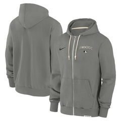 Arizona Diamondbacks Nike Authentic Collection Travel Performance Full-Zip Hoodie - Charcoal Hoodies