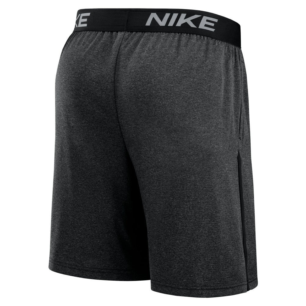Los Angeles Dodgers Nike Authentic Collection Performance Knit Shorts - Black Shorts