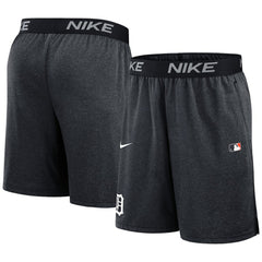 Detroit Tigers Nike Authentic Collection Performance Knit Shorts - Navy Shorts