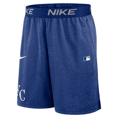 Kansas City Royals Nike Authentic Collection Performance Knit Shorts - Royal Shorts