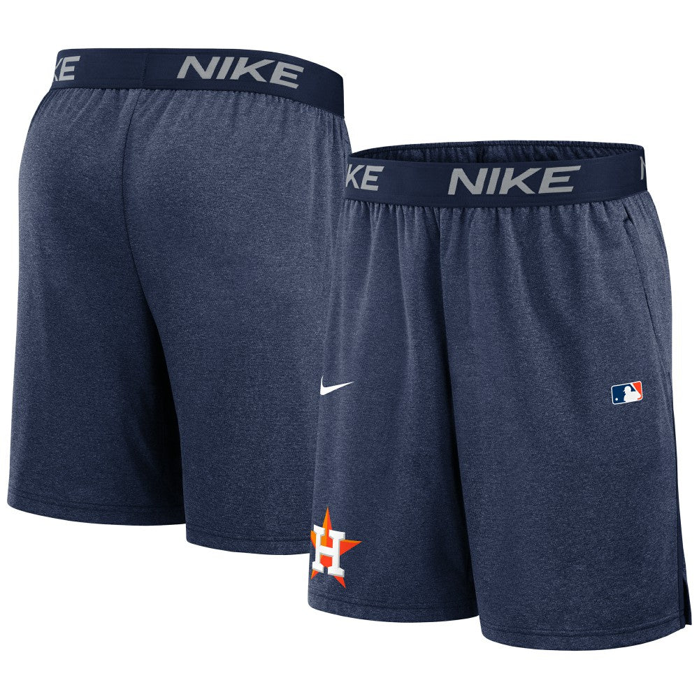Houston Astros Nike Authentic Collection Performance Knit Shorts - Navy Shorts