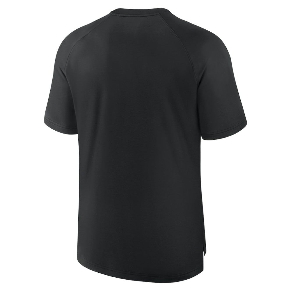 Baltimore Orioles Nike Authentic Collection Pregame Raglan Dri-FIT T-Shirt - Black T-shirts