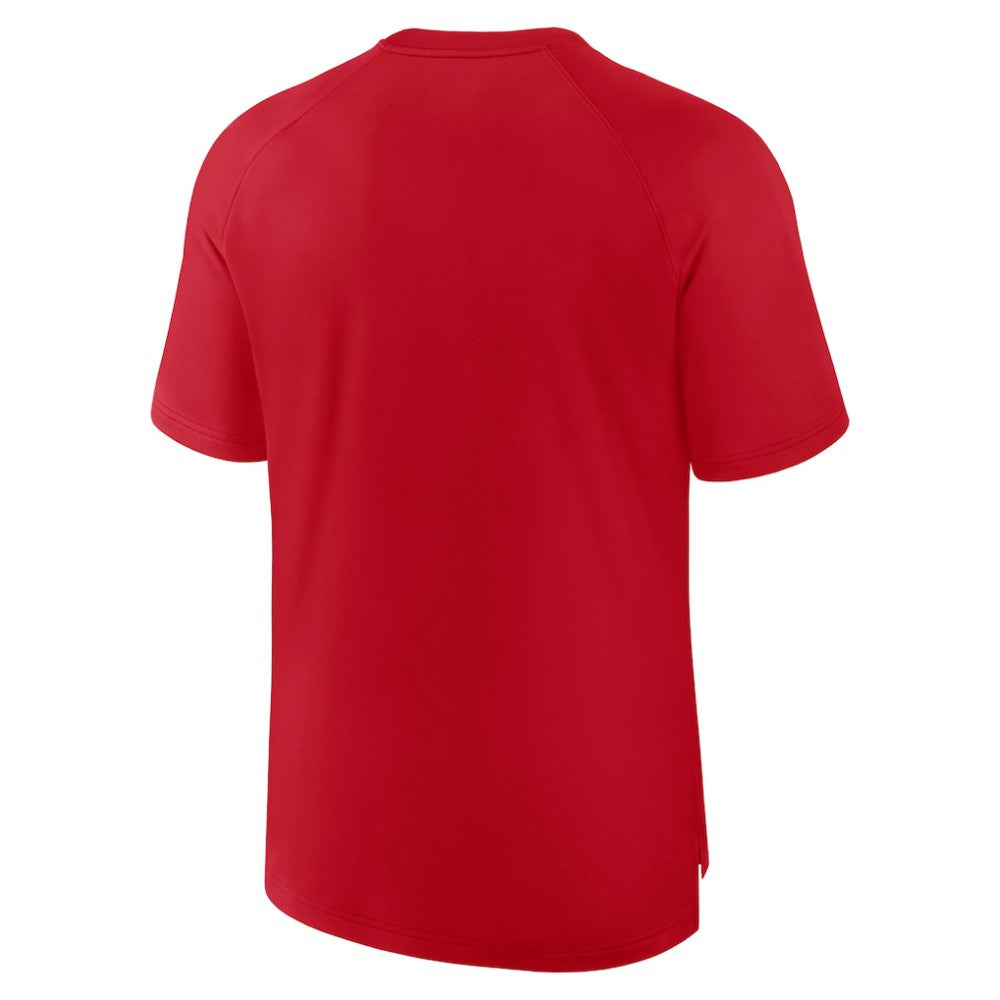 St. Louis Cardinals Nike Authentic Collection Pregame Raglan Dri-FIT T-Shirt - Red T-shirts