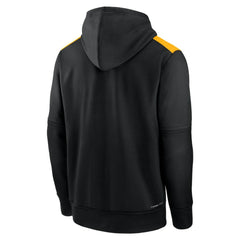 Pittsburgh Pirates Nike Authentic Collection Performance Pullover Hoodie - Black Hoodies