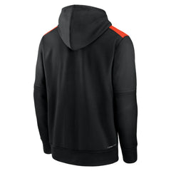Baltimore Orioles Nike Authentic Collection Performance Pullover Hoodie - Black Hoodies