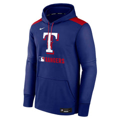 Texas Rangers Nike Authentic Collection Performance Pullover Hoodie - Royal Hoodies