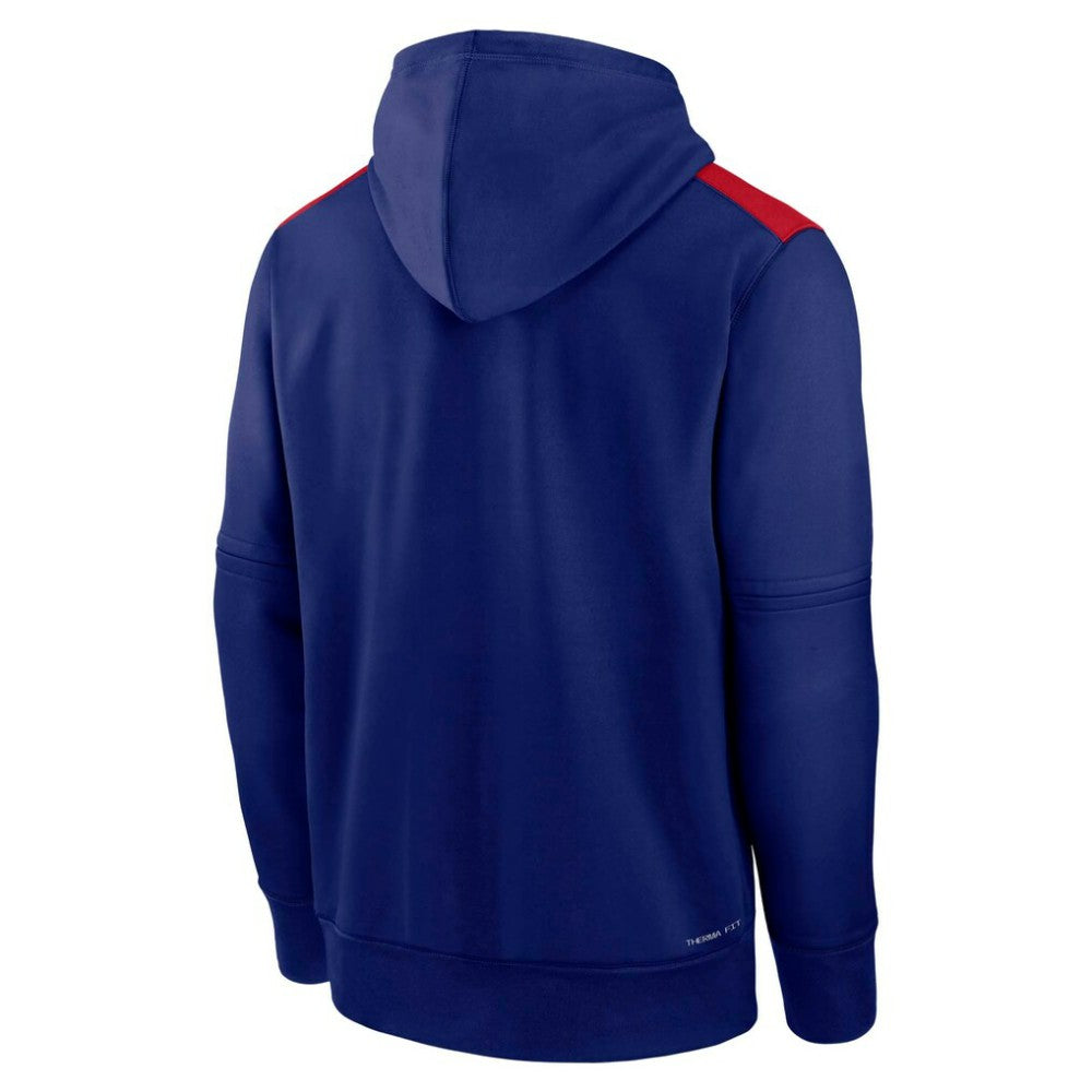 Texas Rangers Nike Authentic Collection Performance Pullover Hoodie - Royal Hoodies