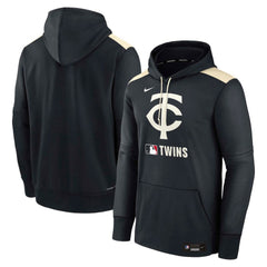 Minnesota Twins Nike Authentic Collection Performance Pullover Hoodie - Navy Hoodies