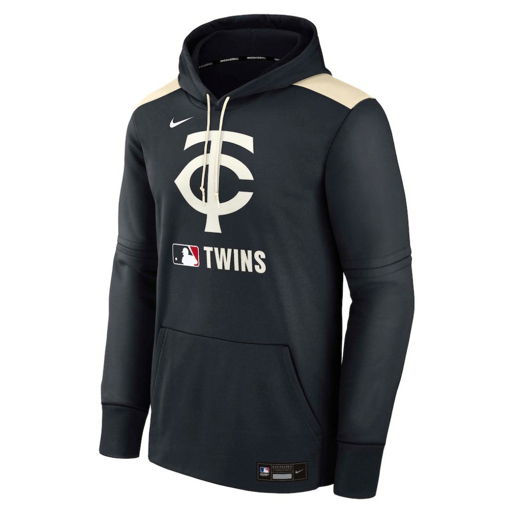 Minnesota Twins Nike Authentic Collection Performance Pullover Hoodie - Navy Hoodies
