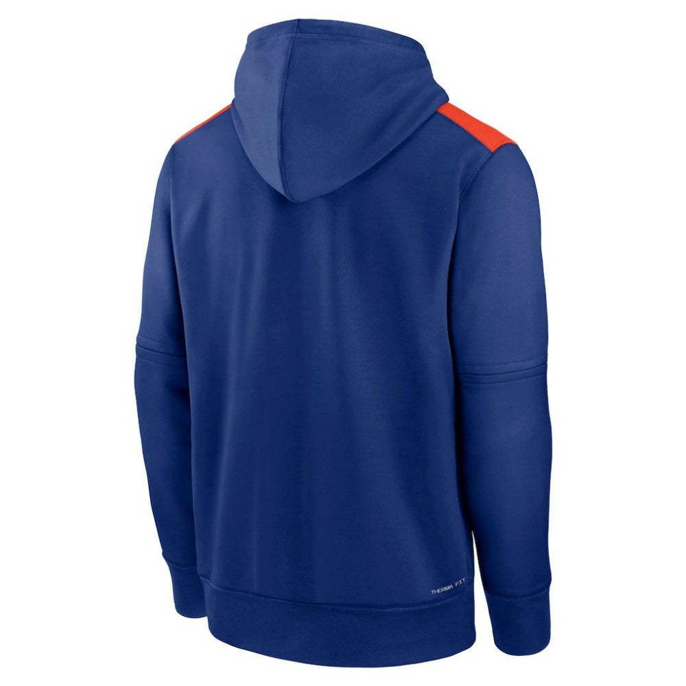 New York Mets Nike Authentic Collection Performance Pullover Hoodie - Royal Hoodies