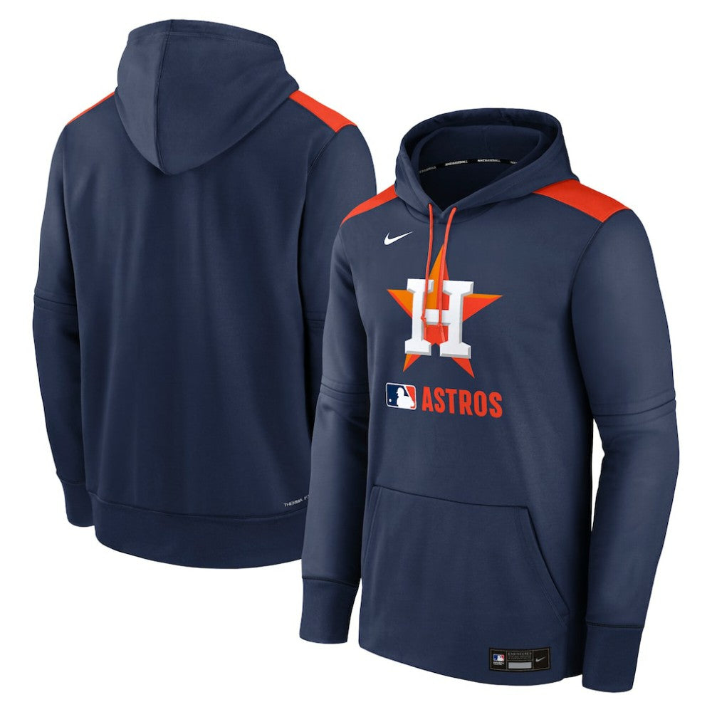 Houston Astros Nike Authentic Collection Performance Pullover Hoodie - Navy Hoodies