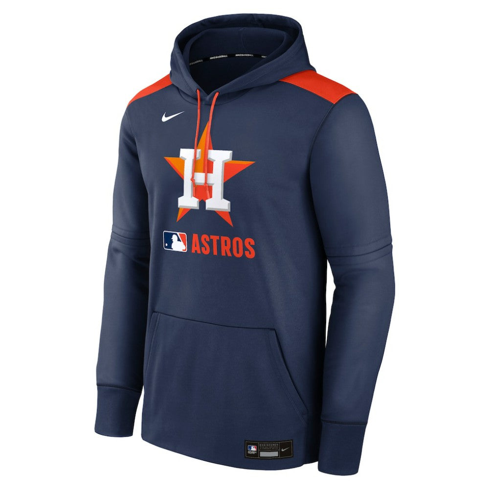 Houston Astros Nike Authentic Collection Performance Pullover Hoodie - Navy Hoodies