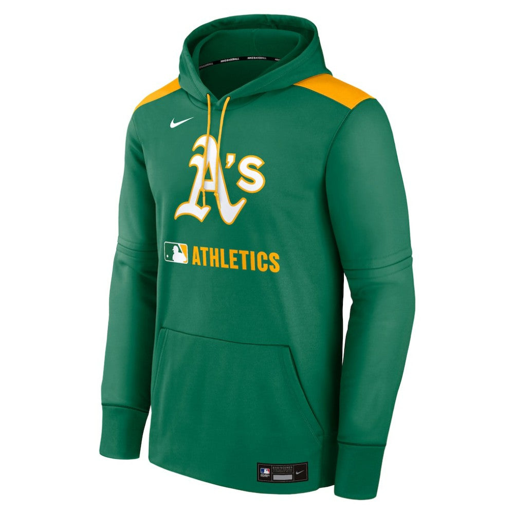 Athletics Nike Authentic Collection Performance Pullover Hoodie - Kelly Green Hoodies