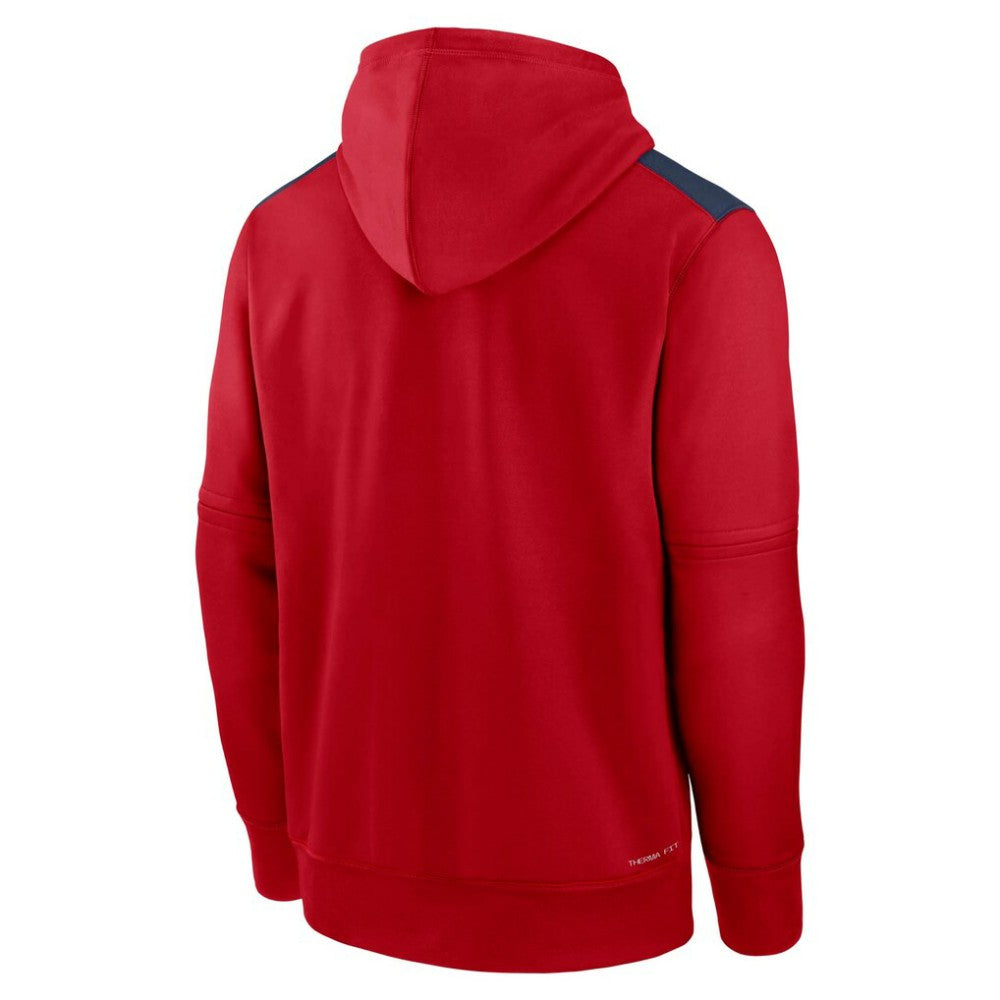 St. Louis Cardinals Nike Authentic Collection Performance Pullover Hoodie - Red Hoodies