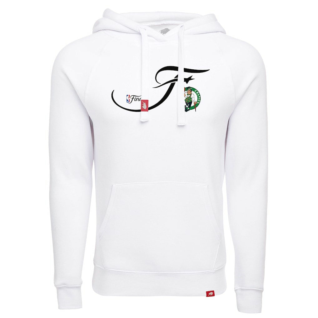 Boston Celtics Sportiqe Unisex 2024 NBA Finals Olsen Tri-Blend Pullover Hoodie White outlet