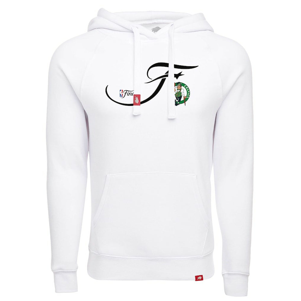 Boston Celtics Sportiqe Unisex 2024 NBA Finals Olsen Tri-Blend Pullover Hoodie White outlet