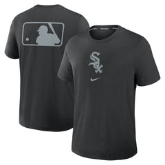 Chicago White Sox Nike Authentic Collection Early Work Tri-Blend Dri-FIT T-Shirt - Black T-shirts