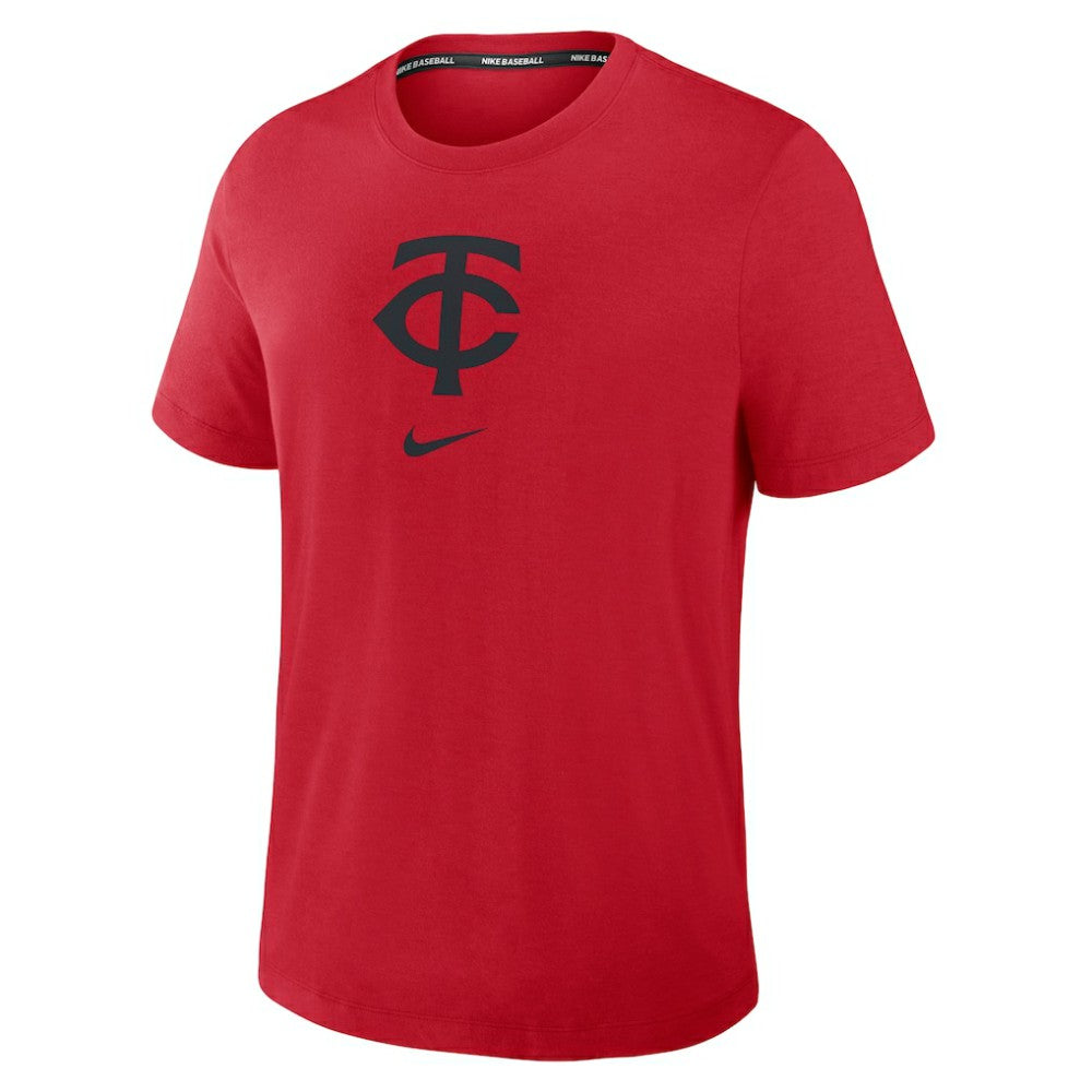 Minnesota Twins Nike Authentic Collection Early Work Tri-Blend Dri-FIT T-Shirt - Red T-shirts
