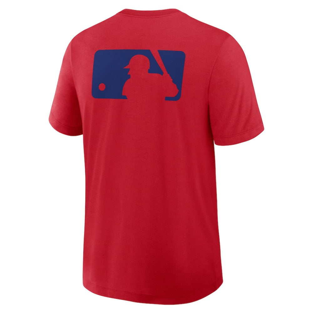 Texas Rangers Nike Authentic Collection Early Work Tri-Blend Dri-FIT T-Shirt - Red T-shirts