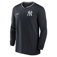 New York Yankees Nike Authentic Collection Performance Half-Zip Top - Navy Tops