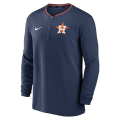 Houston Astros Nike Authentic Collection Performance Half-Zip Top - Navy Tops