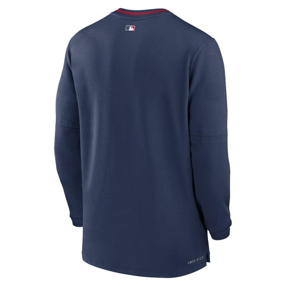 Boston Red Sox Nike Authentic Collection Performance Half-Zip Top - Navy Tops