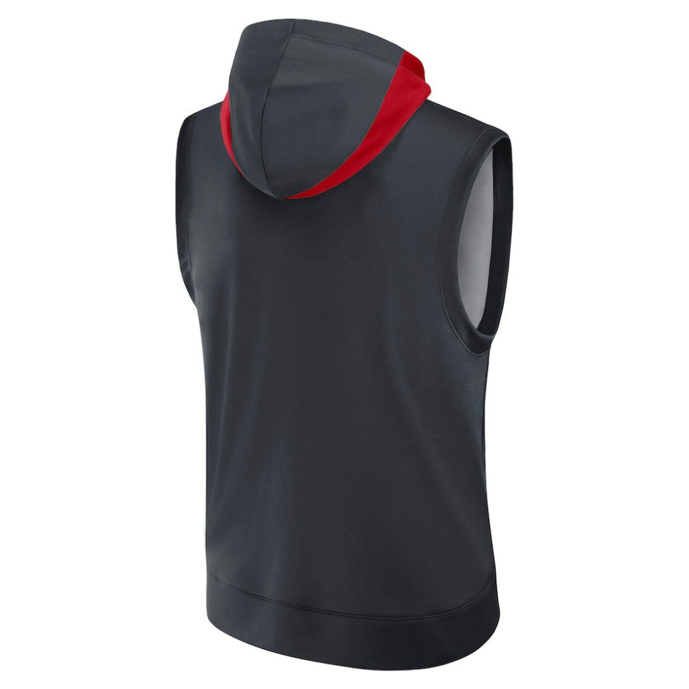Minnesota Twins Nike Authentic Collection Dri-FIT Sleeveless Hoodie - Navy Hoodies