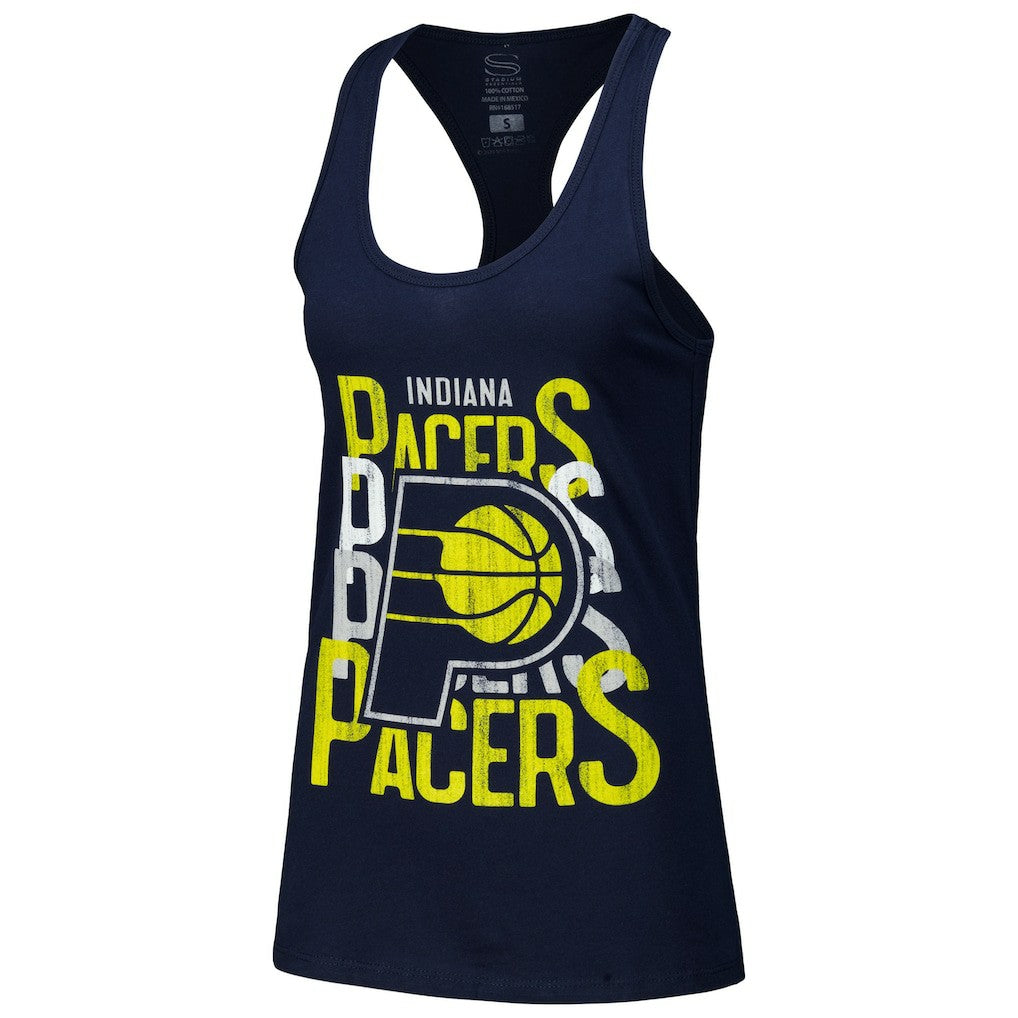 Indiana Pacers Stadium Essentials Women's Dedication Tank Top Navy