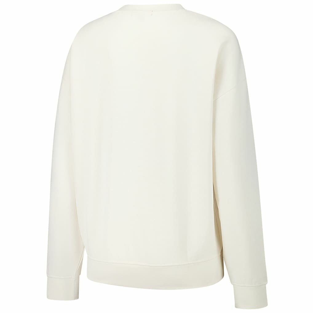 Dallas Cowboys Women's Lightweight 3.0 Logo Pullover Sweatshirt - Cream Pullover