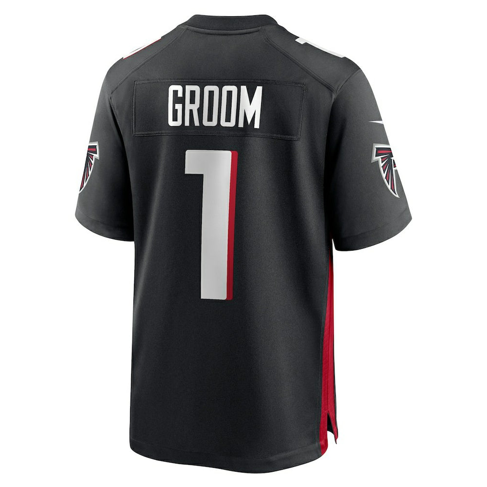 Number 1 Groom Atlanta Falcons Game Jersey - Black Jerseys