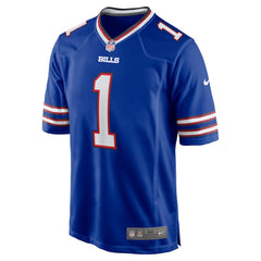 Number 1 Groom Buffalo Bills Game Jersey - Royal Jerseys