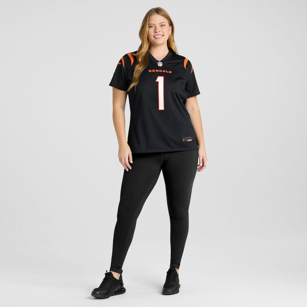 Number 1 Bride Cincinnati Bengals Women's Game Jersey - Black Jerseys