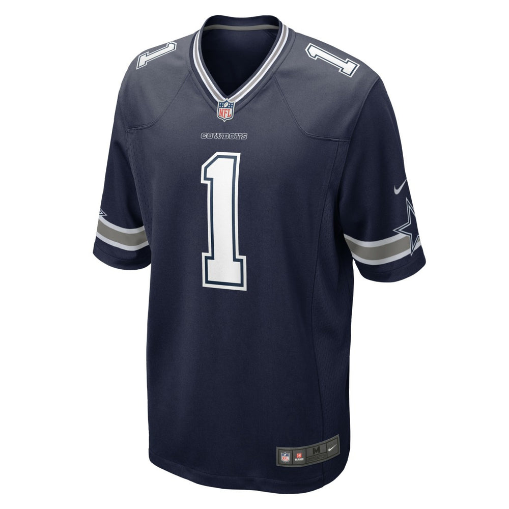 Number 1 Groom Dallas Cowboys Game Jersey - Navy Jerseys