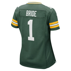 Number 1 Bride Green Bay Packers Women's Game Jersey - Green Jerseys