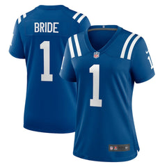 Number 1 Bride Indianapolis Colts Women's Game Jersey - Royal Jerseys