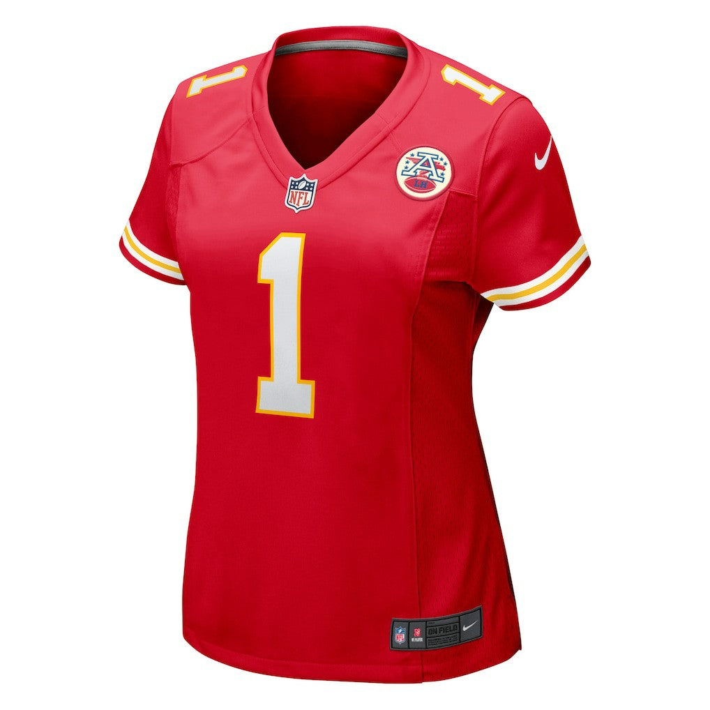 Number 1 Bride Kansas City Chiefs Women's Game Jersey - Red Jerseys
