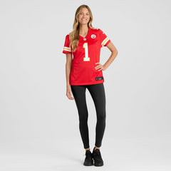 Number 1 Bride Kansas City Chiefs Women's Game Jersey - Red Jerseys
