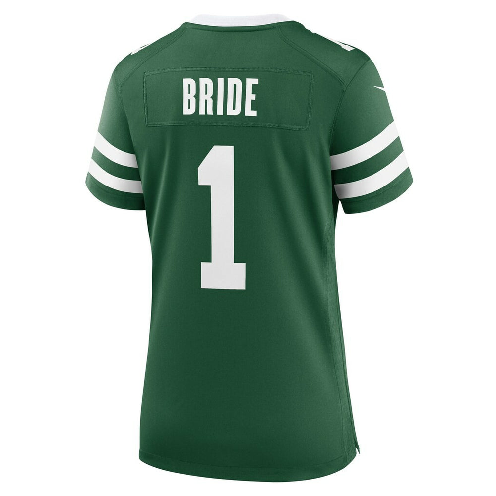 Number 1 Bride New York Jets Women's Game Jersey - Legacy Green Jerseys