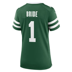 Number 1 Bride New York Jets Women's Game Jersey - Legacy Green Jerseys